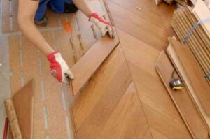 suelo de parquet
